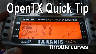MAR OpenTX Quick Tip: Throttle Curves