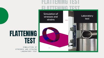 Flattening test simulation
