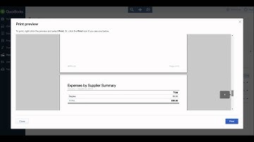QuickBooks Online Tutorial - Part 10 - Supplier Reports