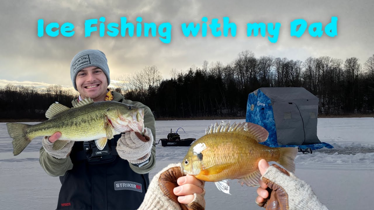 Day of Ice Fishing with my Dad