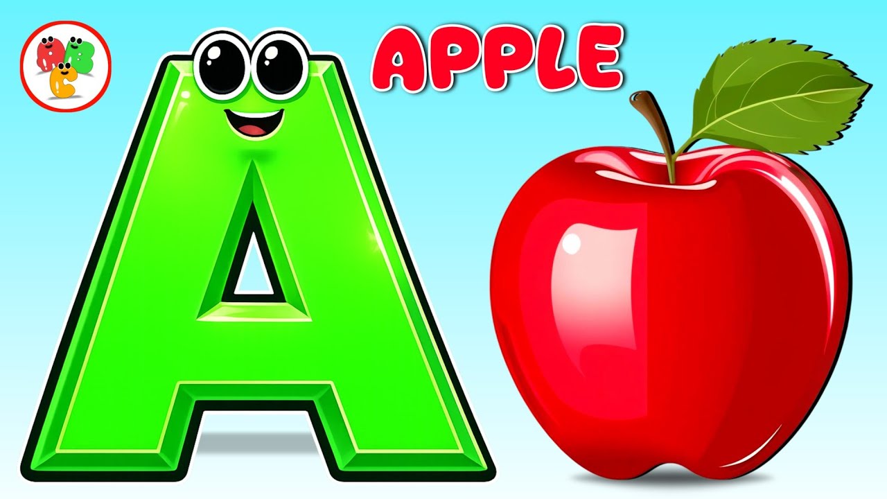 🌈 ABC Song 🎵 | A for Apple 🍎 , B for Baby 👶🏻 | Learn A to Z Alphabet ...