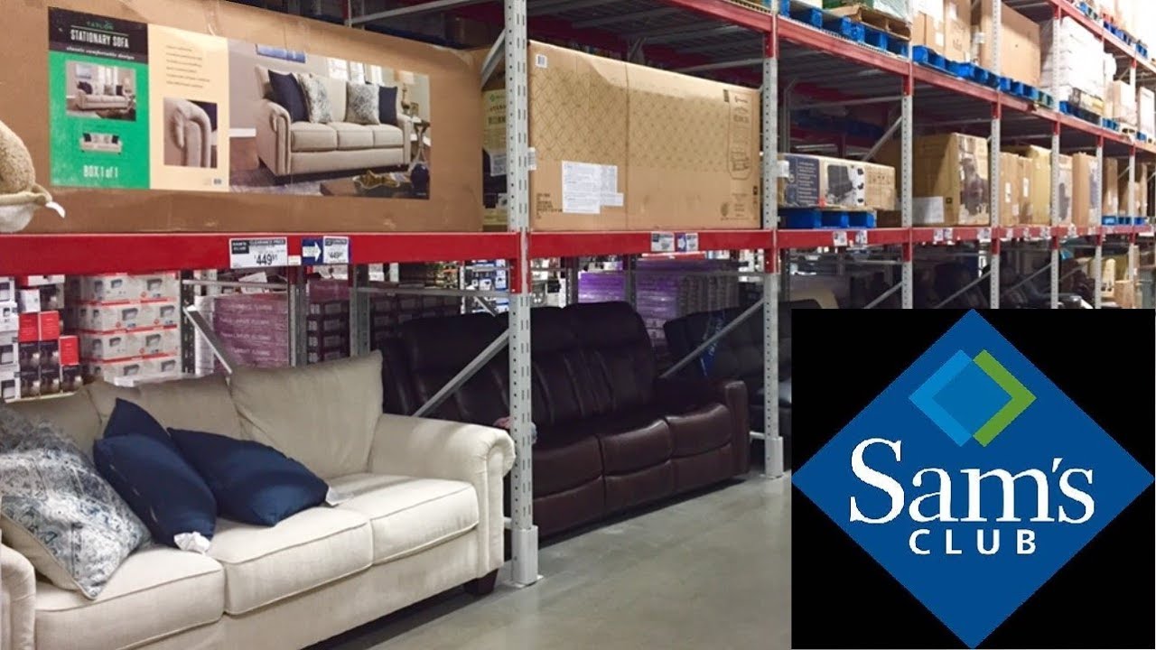 SAM'S CLUB FURNITURE SOFAS COUCHES ARMCHAIRS HOME DECOR SHOP WITH ME  SHOPPING STORE WALK THROUGH - YouTube