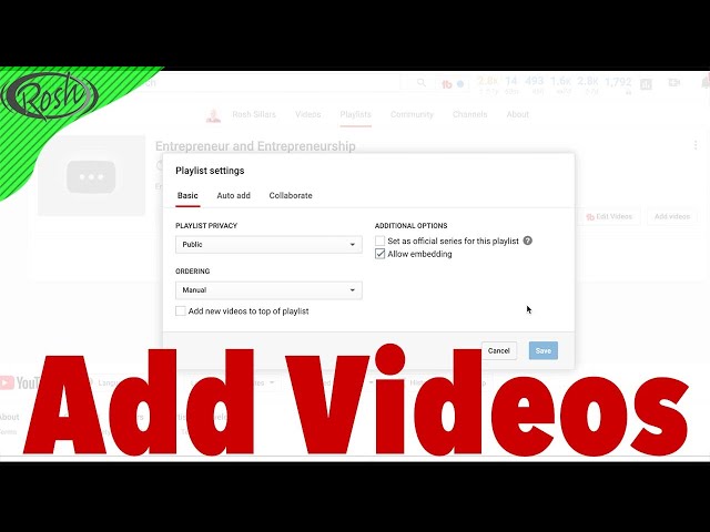 How To Add Videos To Your YouTube Playlist 2020 class=