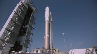 United States Space Forces X-37B lifts off aboard an Atlas launch vehicle.