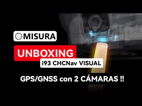 [UNBOXING 2025] 🥇 i93 CHCNav Visual GNSS con 2 Cámaras y LandStar 8