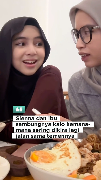 Sienna dan Ibu sambungnya sering dikira temenan #marshanda #benkasyafani