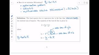 Regression Line Part 1