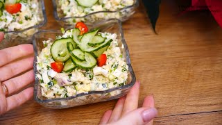 Салат НАСОЛОДА - мінімум продуктів, максимум смаку Fish salad.