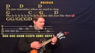 Brown Eyed Girl (Van Morrison) Mandolin Cover Lesson with Lyrics chords