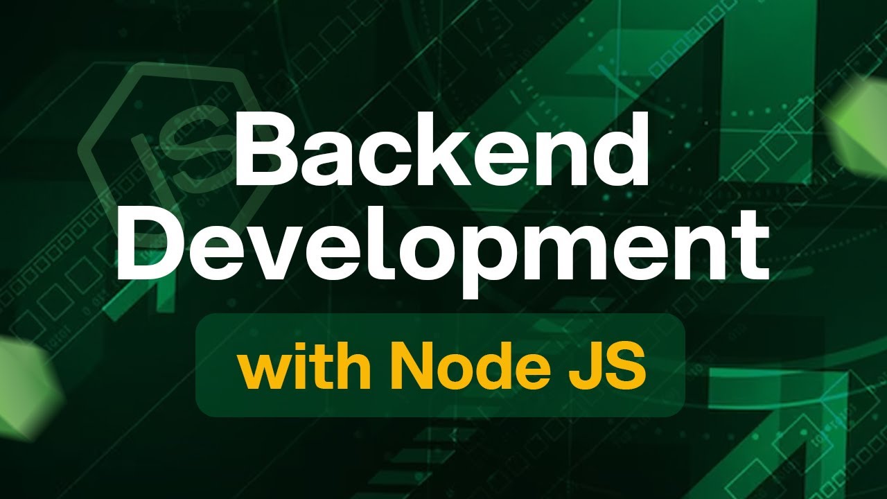 Backend Development with Node JS at Creative IT Institute - YouTube