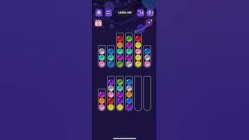 Level 456 - Ball Sort - Color Puzzle Master