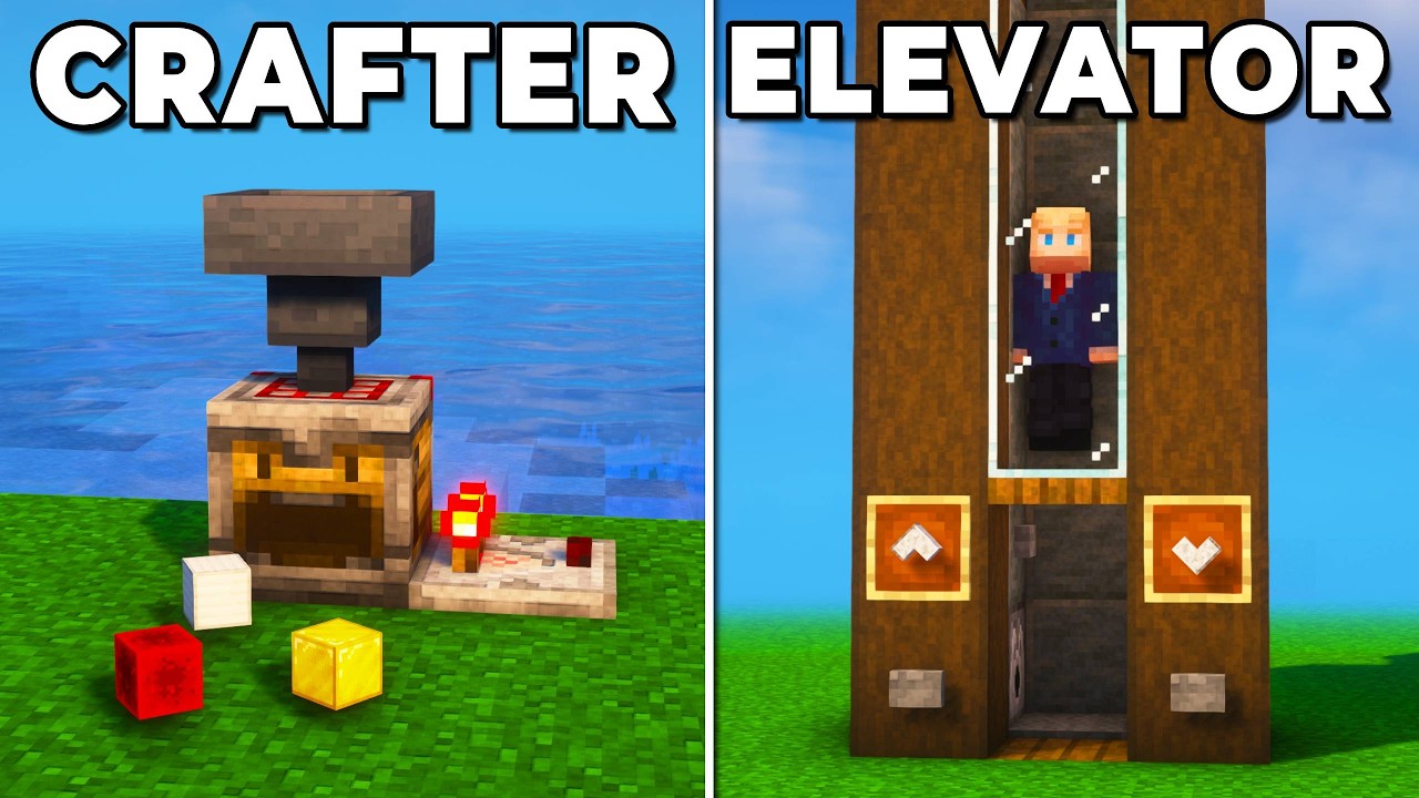 6 Useful Redstone Builds For Minecraft 1.21