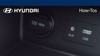 How to Use the USB Ports | Hyundai