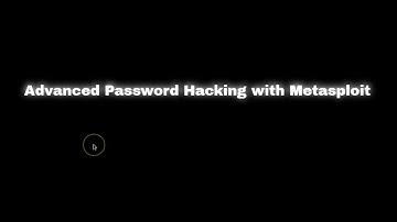Advanced Password Exploitation with Metasploit