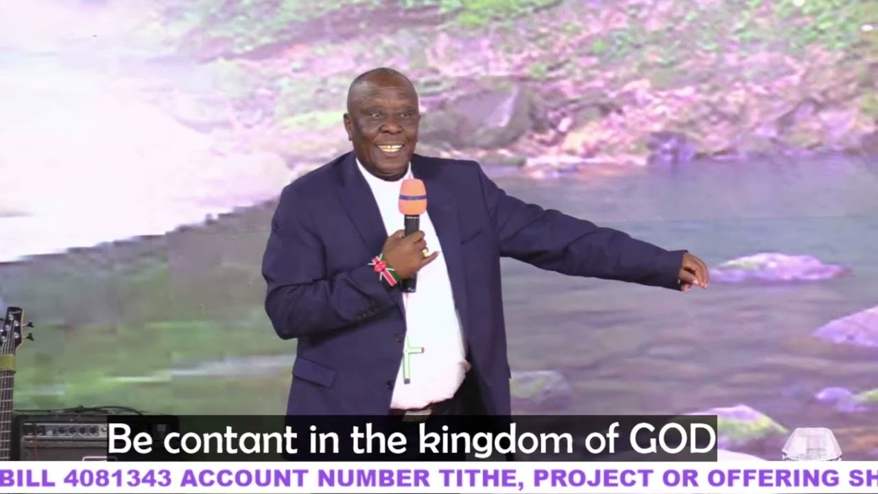 Be constant in the kingdom of GOD | Rev Canon Komo