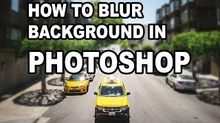 blur cs6 photoshop