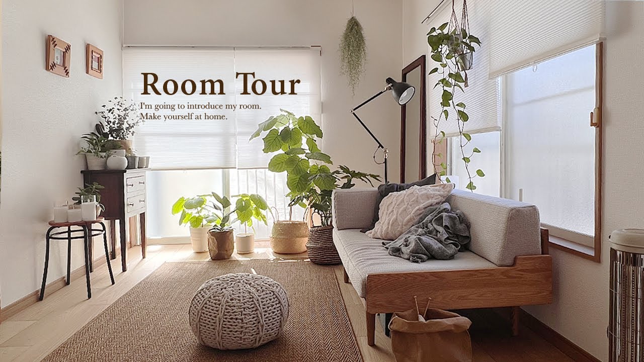 [Экскурсия] Простая и счастливая жизнь с любимыми вещами｜Съемная квартира｜Натуральная одноместная