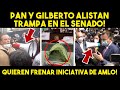 ¡JUSTO AHORA, GILBERTO Y PANISTAS ALISTAN TRAMPA EN EL SENADO!! PARA FRENAR INICIATIVA DE OBRADOR