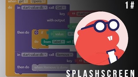 Thunkable Tutorial 1# | SplashScreen #thunkable #splashscreen