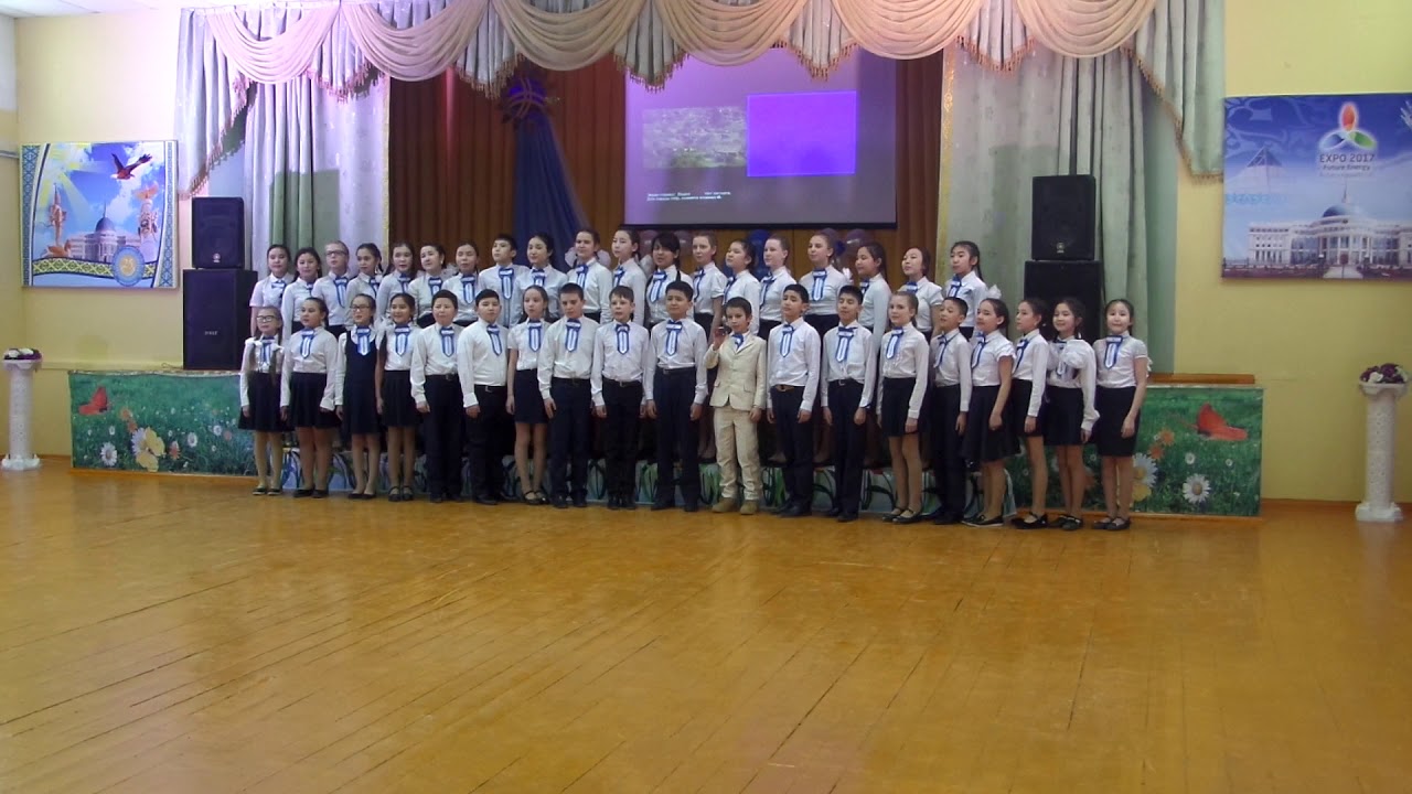 Павел Матц. Хор СШ ном.12 Кокшетау