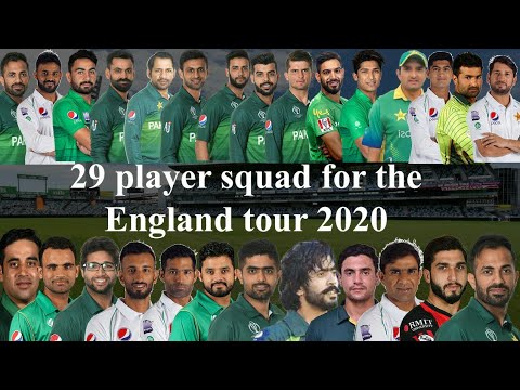 pakistan tour of england squad