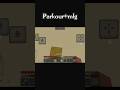 minecraft parkour #minecraft #parkour #shorts