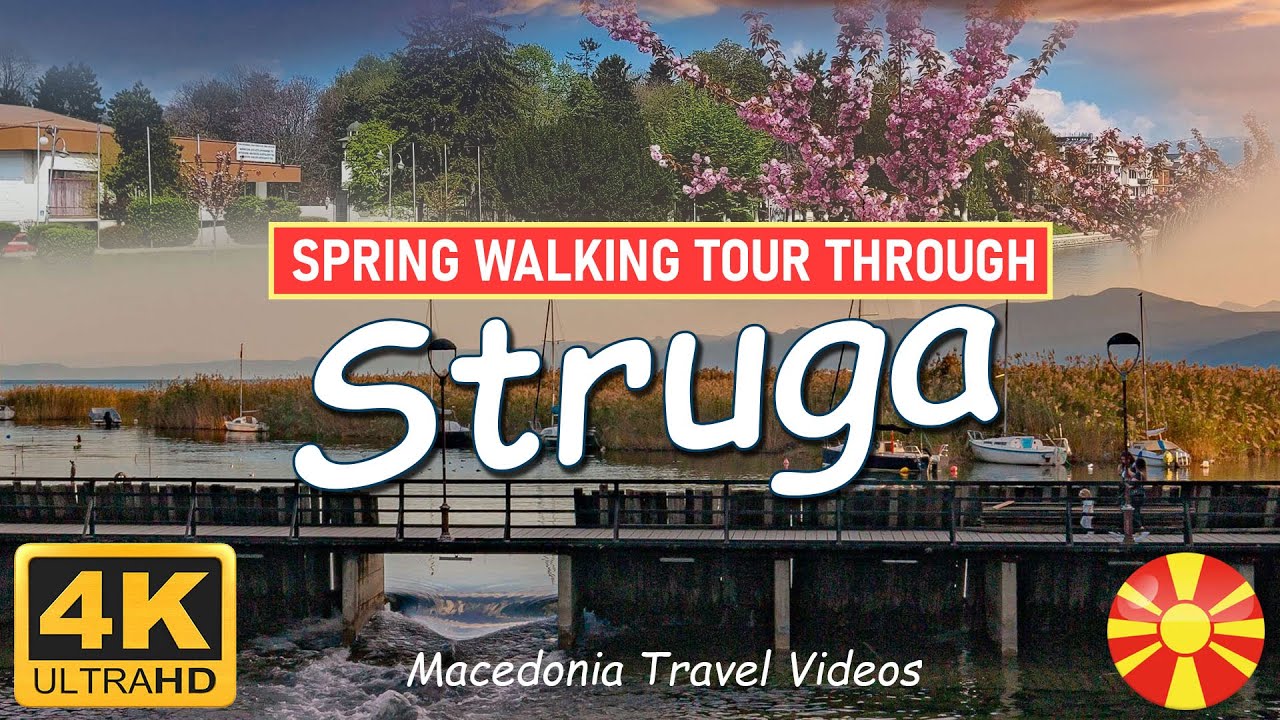 Walking Around Struga 🇲🇰 | A Peaceful Tour Through the Heart of Macedonia