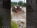 paddy puddling with tractor rotavator- vari polam dammu