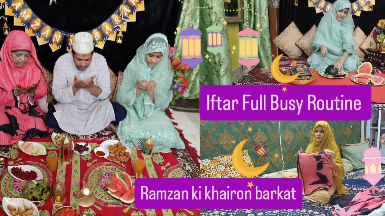 Ramzan Vlog 🌙| Iftar Full Busy Routine 🍇 #shajahankhan_77 #ramzanvlog #iftarvlog #familyvlog #vlog 
