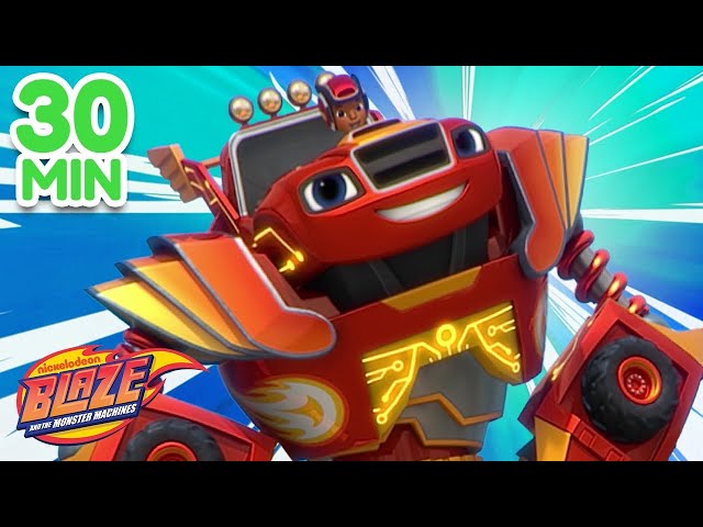 Blaze Saves The Day Compilation! | Blaze and the Monster Machines class=