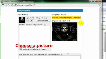 Chatango: chaning picture