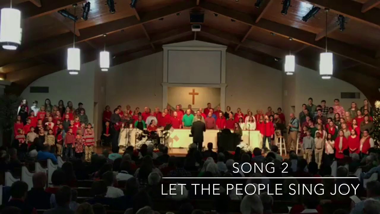 Let the People Sing Joy, song #2, presented by DSBC Multi-Generational ...