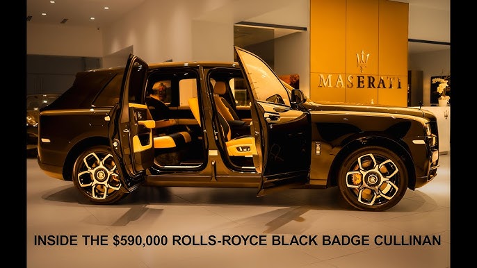 2024 Grey Rolls-Royce Cullinan Black Badge - Luxury SUV in Detail 