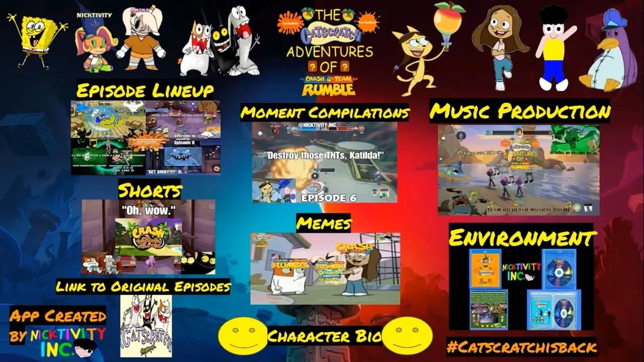 New Update of The Catscratch Adventures of Crash Team Rumble's PlayStation Application