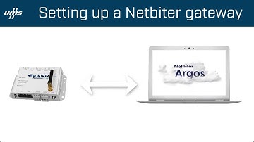 Setting up a Netbiter gateway for the first time