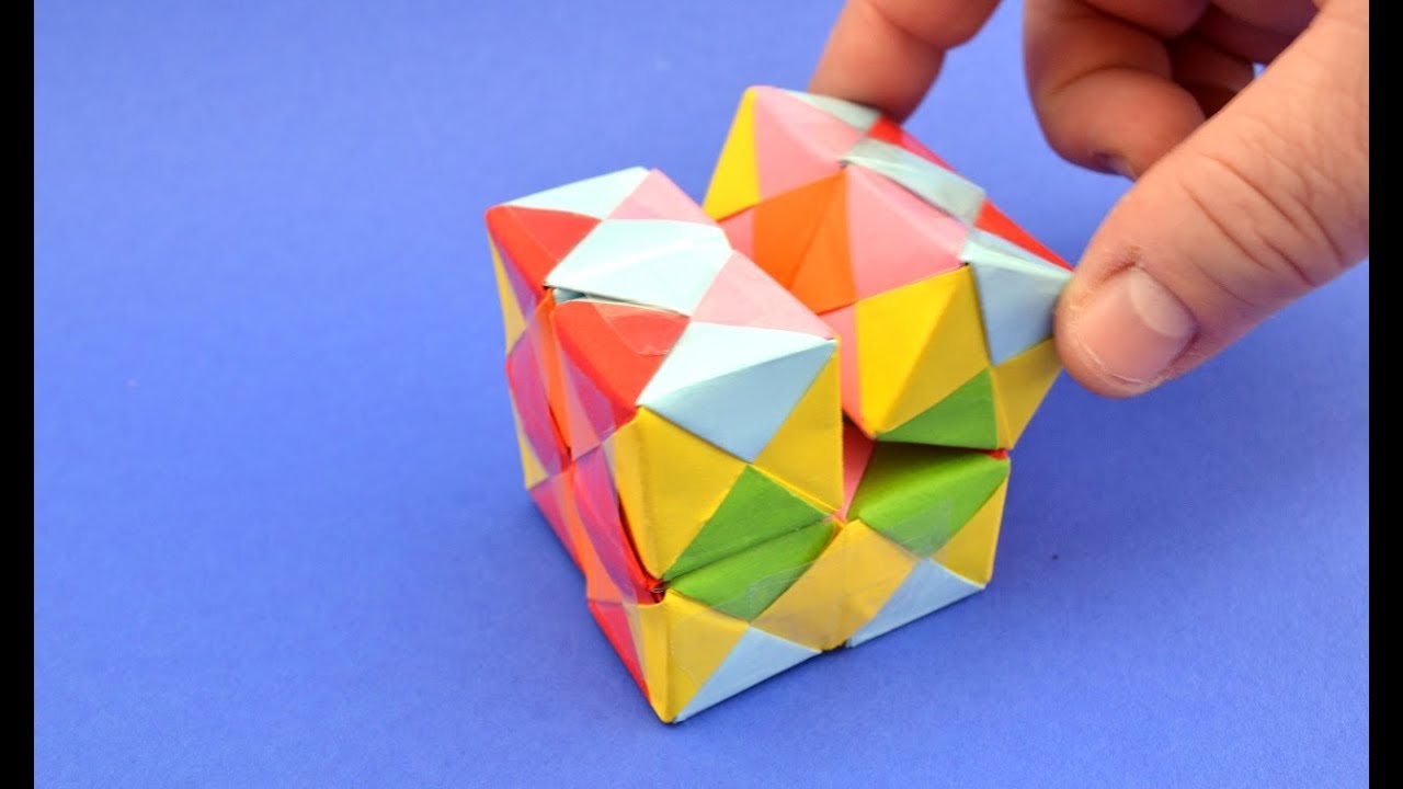 Beginner Step By Step Origami Infinity Cube Jadwal Bus