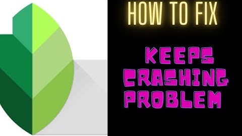 #snapseed #crashing #fing24 HOW TO FIX KEEP CRASHING PROBLEM IN SNAPSEED 😑 | FING 24 😎