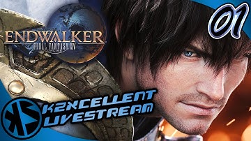 Journey to Sharlayan | Final Fantasy XIV: Endwalker - Day 1 (Part 1) | KZXcellent Livestreams