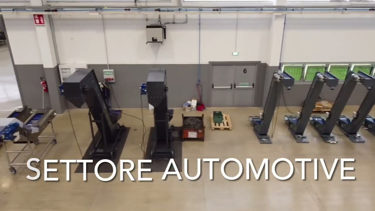 Nastri trasportatori in consegna