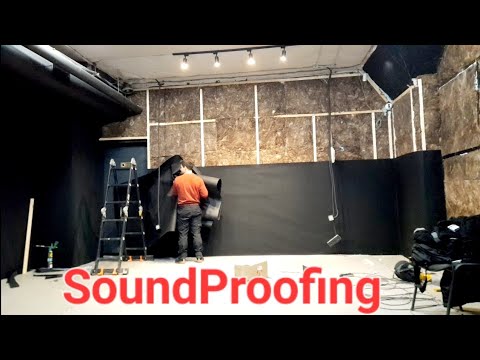 Soundproofing Loft Soundproofing a Room - Day 2 Loft - YouTube