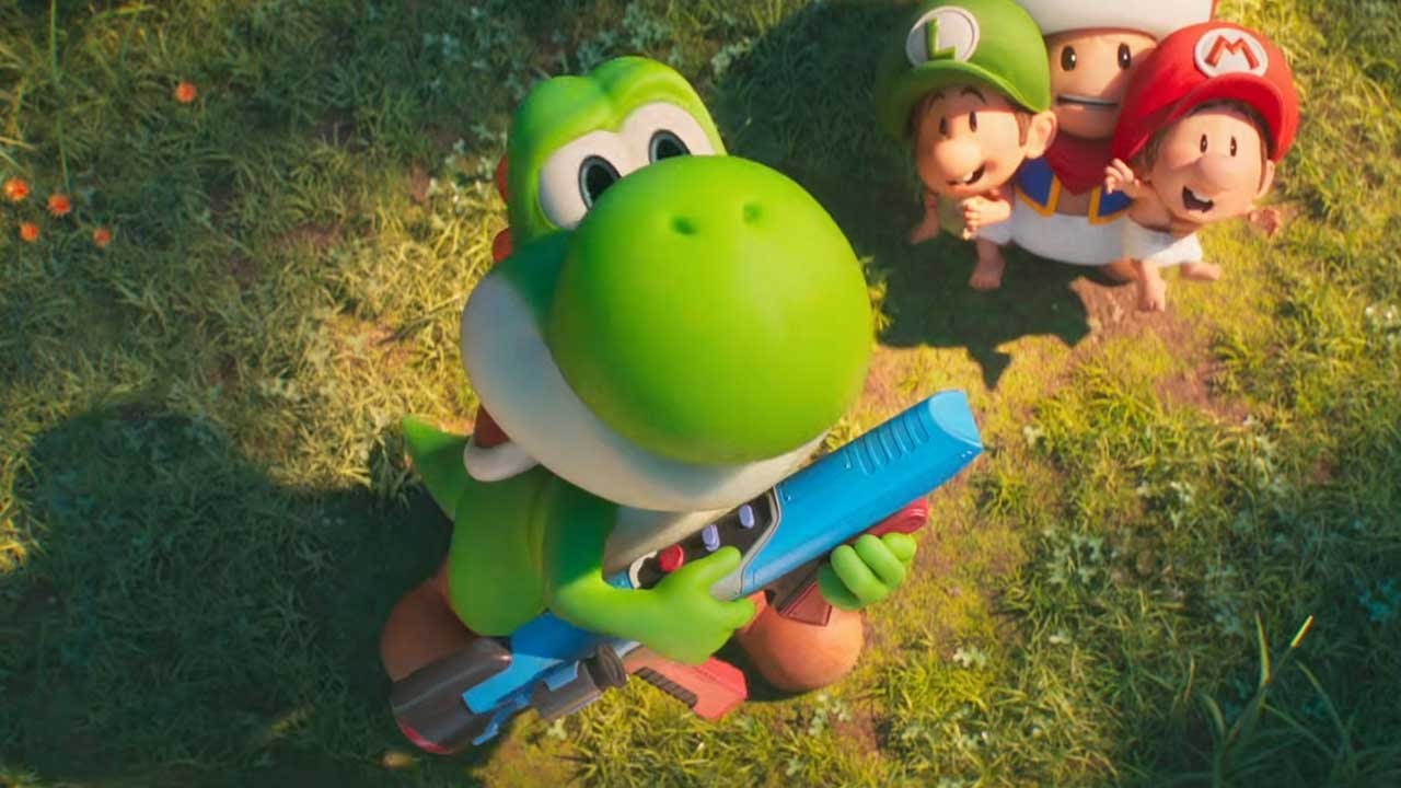 Super Mario Galaxy Movie but just Yoshi