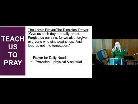 March 3, 2024 Pastor Carol Henders: Teach Us to Pray