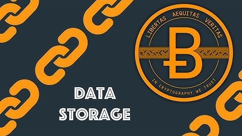 Data Storage [Blockchain & Cryptocurrency (Bitcoin, Ethereum)]