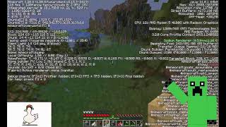 Minecraft Manhunt on Dark and some Survival