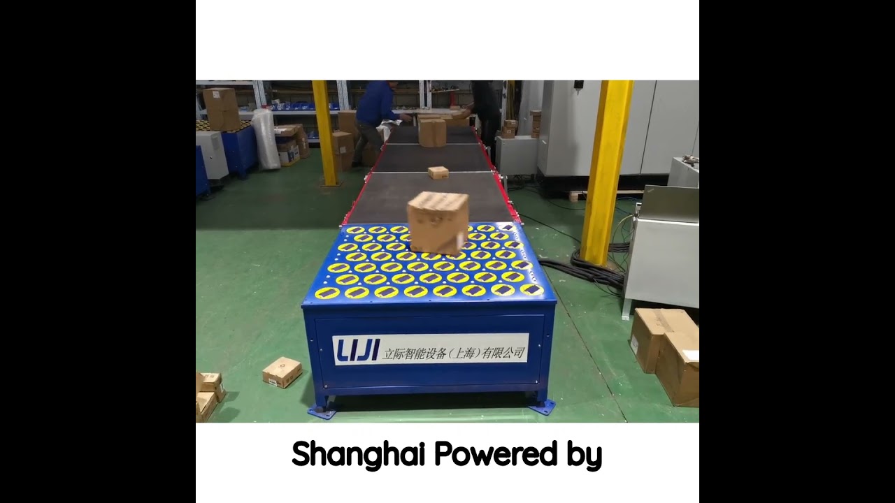 High-Speed Cycloidal Sorter by LIJI | Advanced Logistics Automation for Express & Warehousing