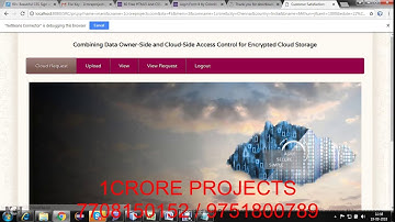 Combining Data Owner Side and Cloud Side Access Control for Encrypted Cloud Storage