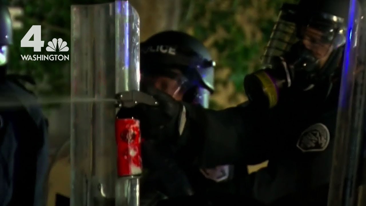 DCarea police deployed pepper spray hundreds of times in a year YouTube