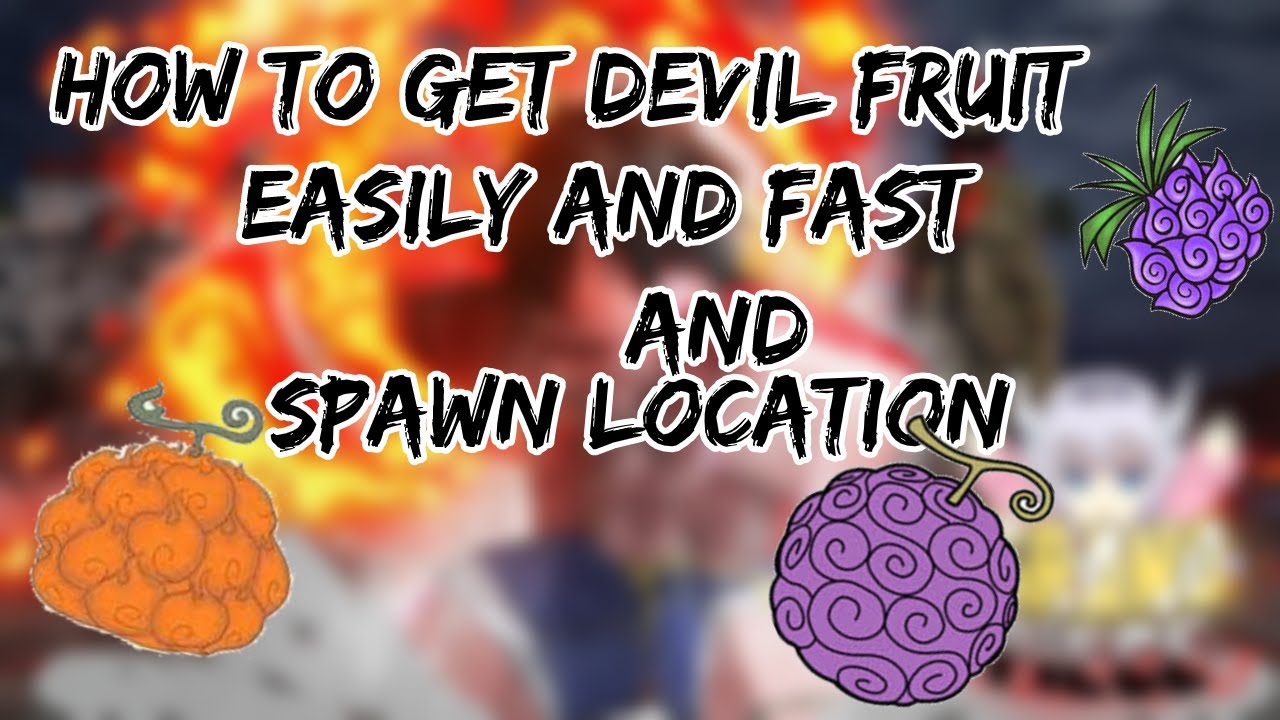 Grand Piece Online: How To Get Devil Fruit and Spawn!!! 