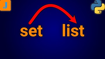 How To Convert Set To List In Python
