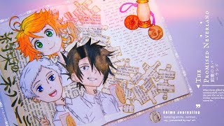 anime Journal with me — Emma , Norman , Ray | The promised neverland 🧭⏳